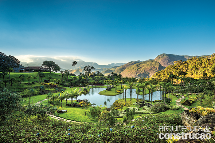 Pura inspiração: Cenário natural: jardim de 50 mil m² desenhado para se fundir a Mata Atlântica