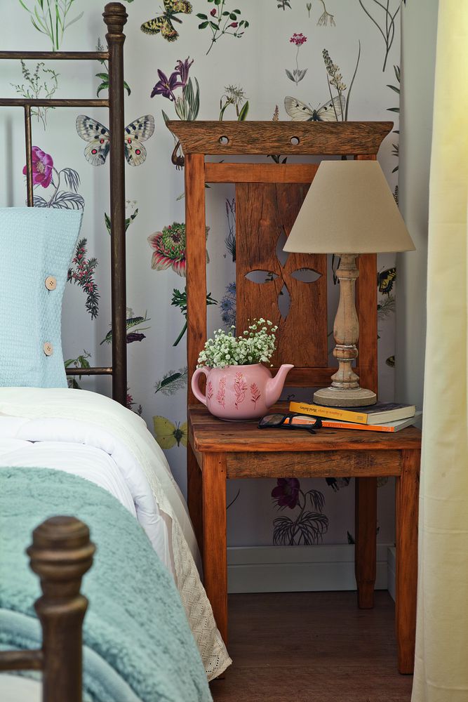 Quarto de casal com clima de campo (2)