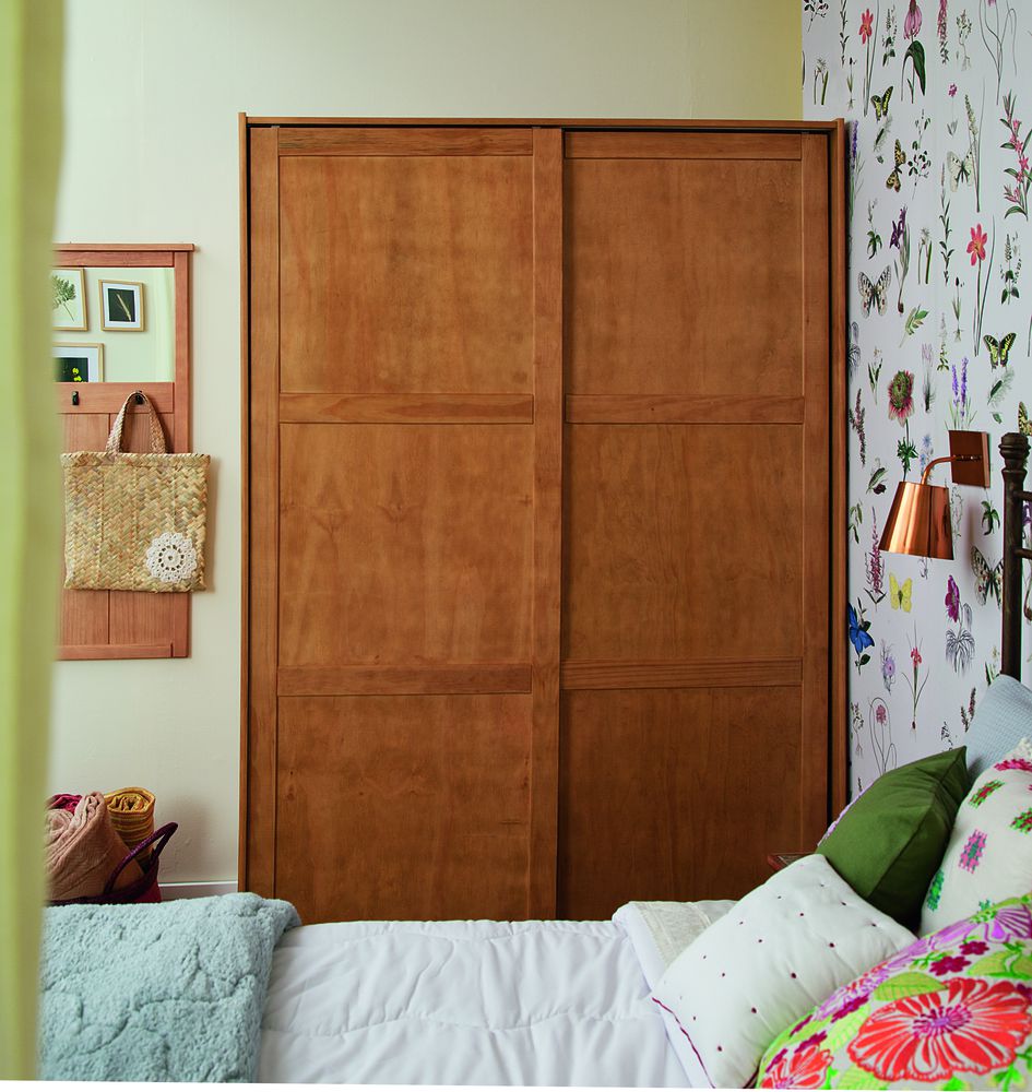 Quarto de casal com clima de campo (4)