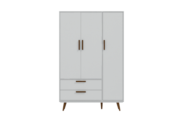 1. Roupeiro Retrô Eco Wood três portas (1,32 x 0,43 x 2,05 m*), de MDF e puxadores de madeira. Da Matic Móveis. Custa R$ 834,99 em <a href="https://www.gotoshop.com.br/Moveis/quartos/guardaroupa/roupeiro-3-portas-retro-e-eco-wood-matic-moveis-11755247.html?utm_source=sites&utm_medium=materia_minhacasa&utm_campaign=edicaomar&utm_content=201803" target="_blank" rel="noopener">abr.ai/roupeiro</a>