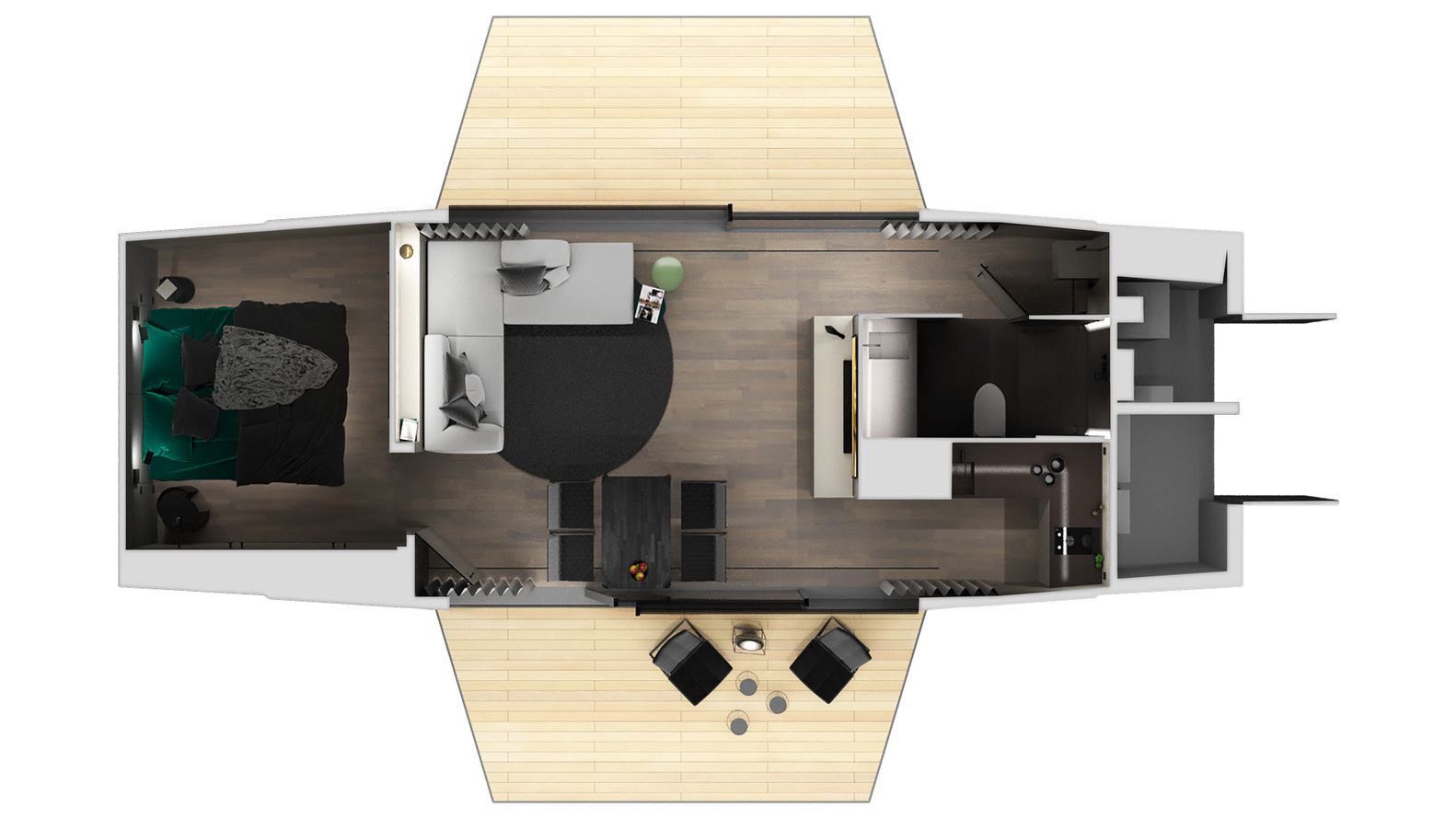 Projeto habitacional alia natureza e confortos da vida moderna