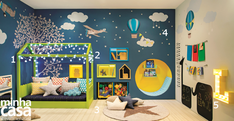 Um quarto para sonhar, brincar e aprender
