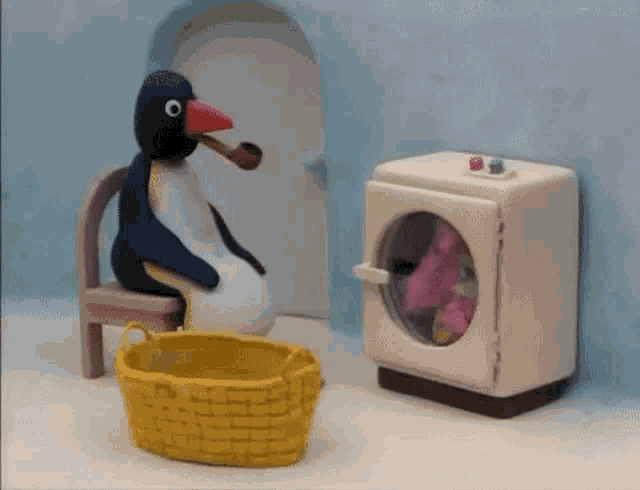 Gif da animação Pingu