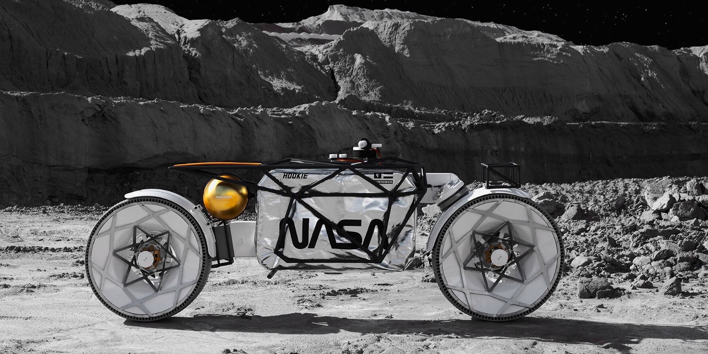 Este é o primeiro modelo de moto da NASA