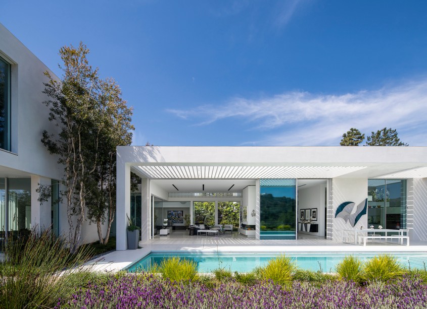 Esta casa de 743 m² em Los Angeles é como uma grande galeria de arte