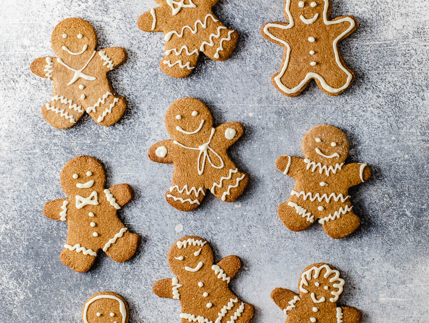 Lembrancinhas de Natal: biscoitos de gengibre 