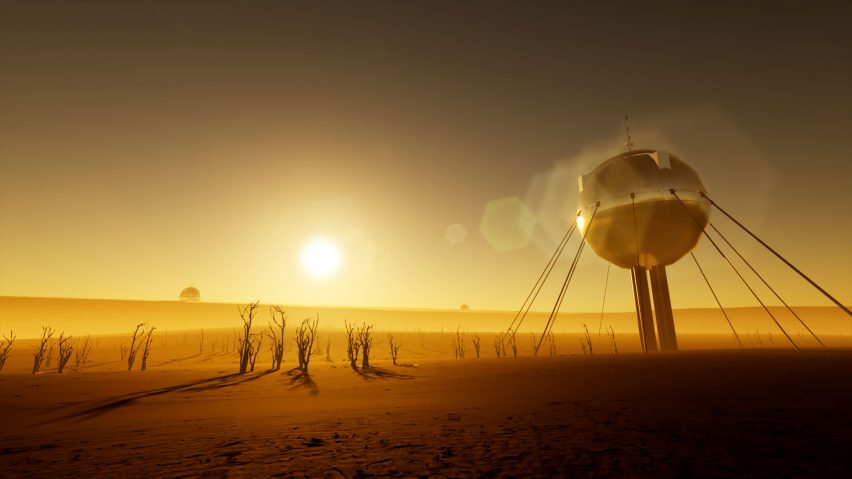 <span><strong>9º - Post Ecology pods | </strong></span>A proposta de Enzo Lara-Hamilton, Anne Wagner e Morgan Heenan imagina a humanidade vivendo em cápsulas fornecidas por uma organização chamada Produtor Intergovernamental de Recipientes Climáticos Fechados (IPCCC). <span><strong>9º - Post Ecology pods | </strong></span>A proposta de Enzo Lara-Hamilton, Anne Wagner e Morgan Heenan imagina a humanidade vivendo em cápsulas fornecidas por uma organização chamada Produtor Intergovernamental de Recipientes Climáticos Fechados (IPCCC).