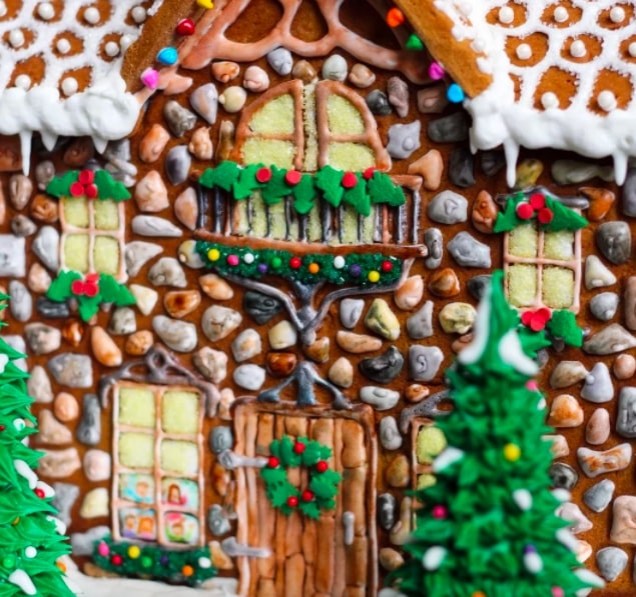 Gingerbread house de pedra