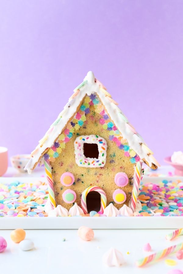 Casa de gingerbread; casa de biscoito de gengibre