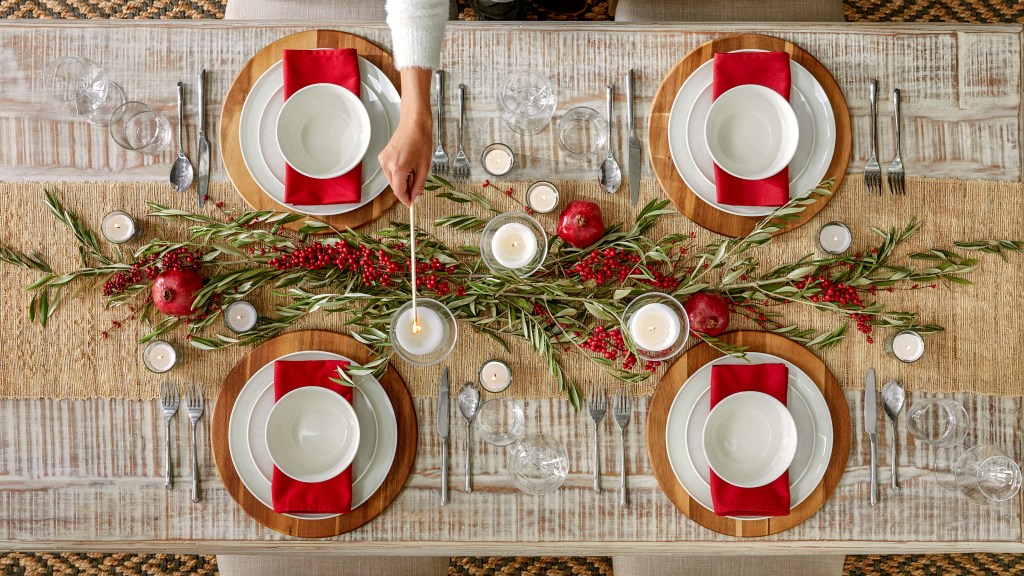 15 jeitos criativos de decorar a mesa de Natal 