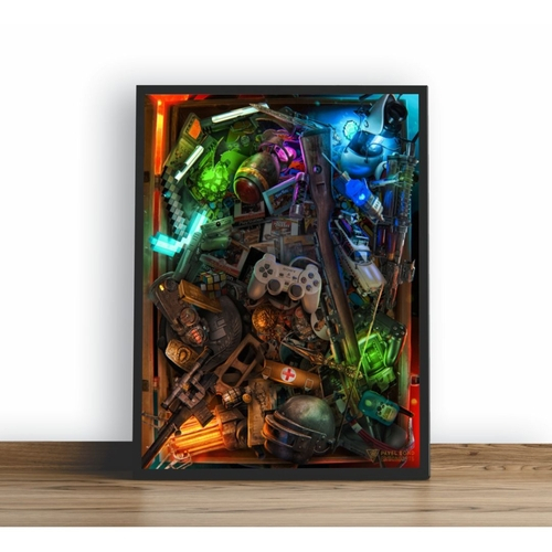 Quadro Videogame, no Submarino Quadro Videogame, no Submarino