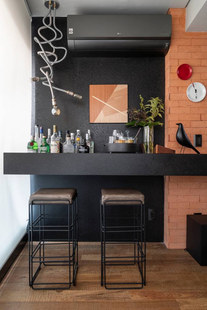Home bar na varanda