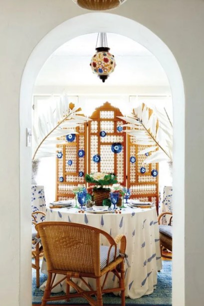 12 inspirações para usar o olho grego no décor