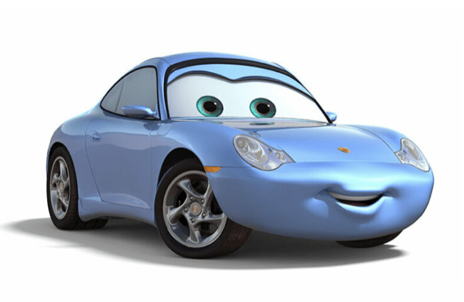 Porsche e Pixar criam versão real de Sally, de Carros, com aquela