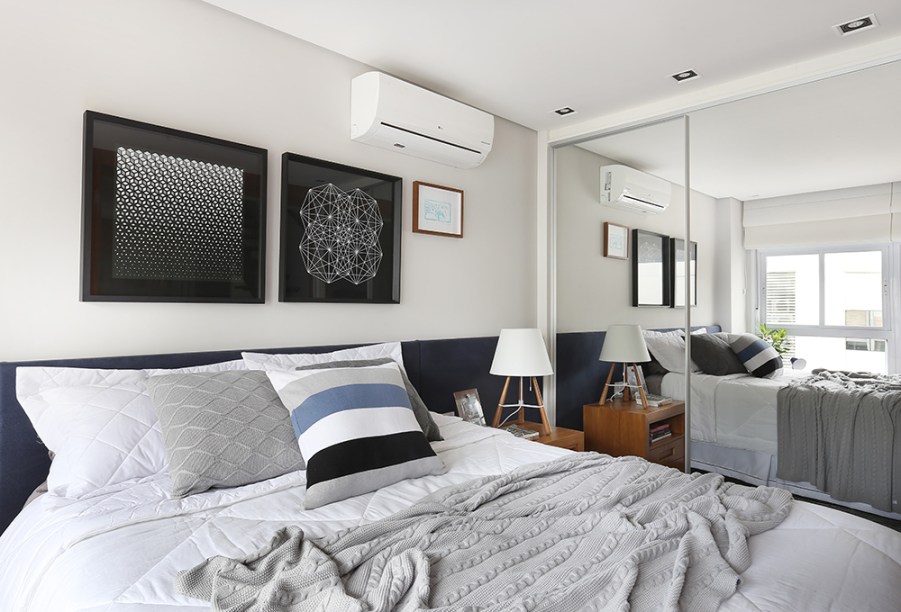 Triplex de 102 m² tem três andares reformados no estilo contemporâneo