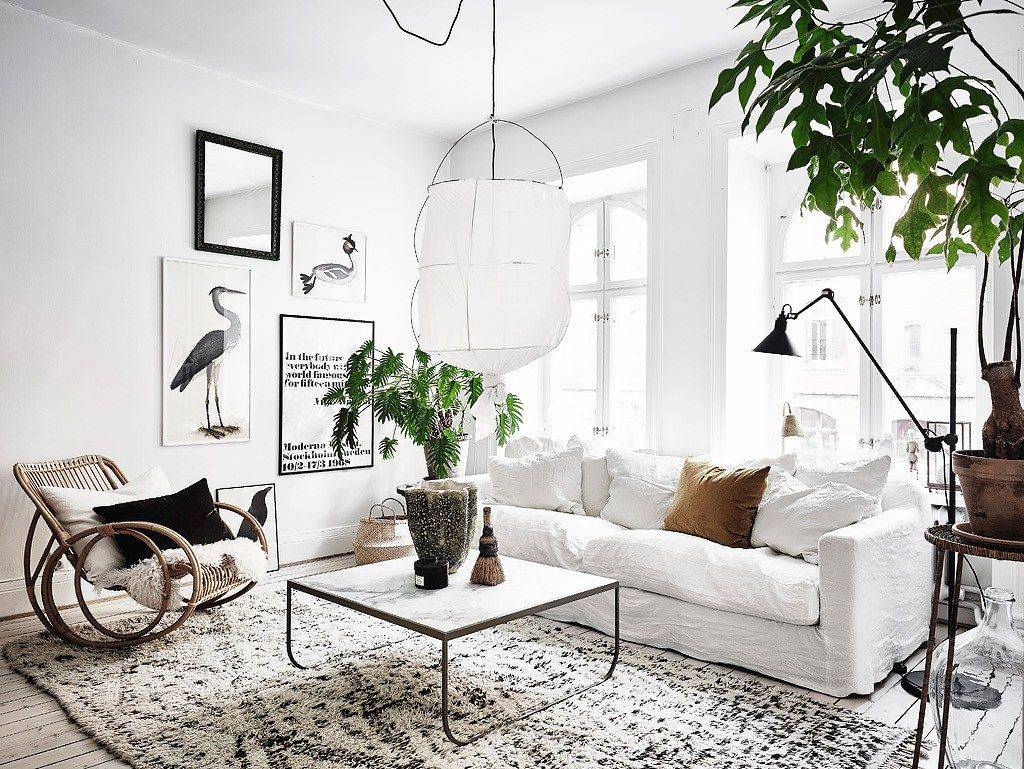 Dicas-para-misturar-estilos-e-decoração-se-você-ama-todos-01 Sala boho e escandinavo