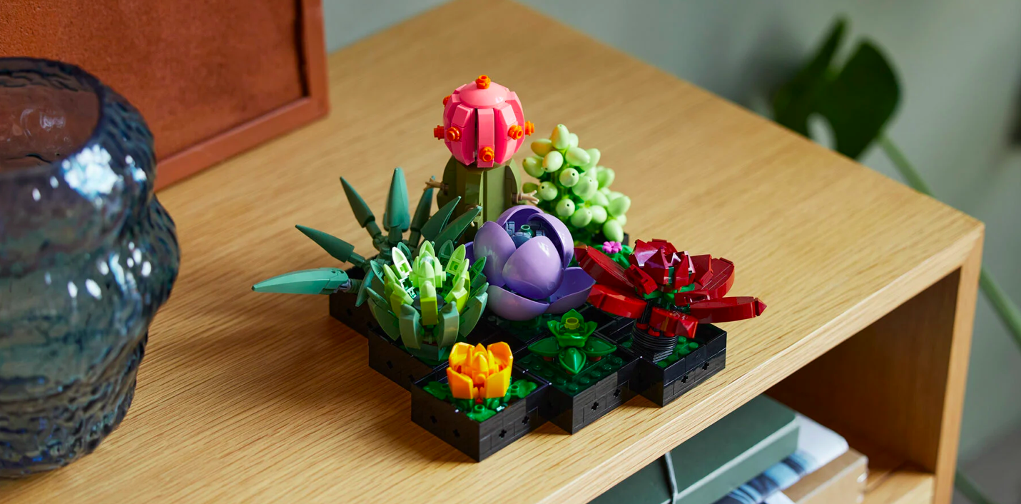 Plantas em LEGO