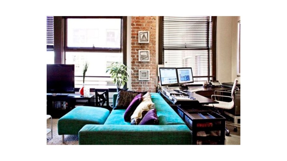 27 jeitos de criar um pequeno home office na sala