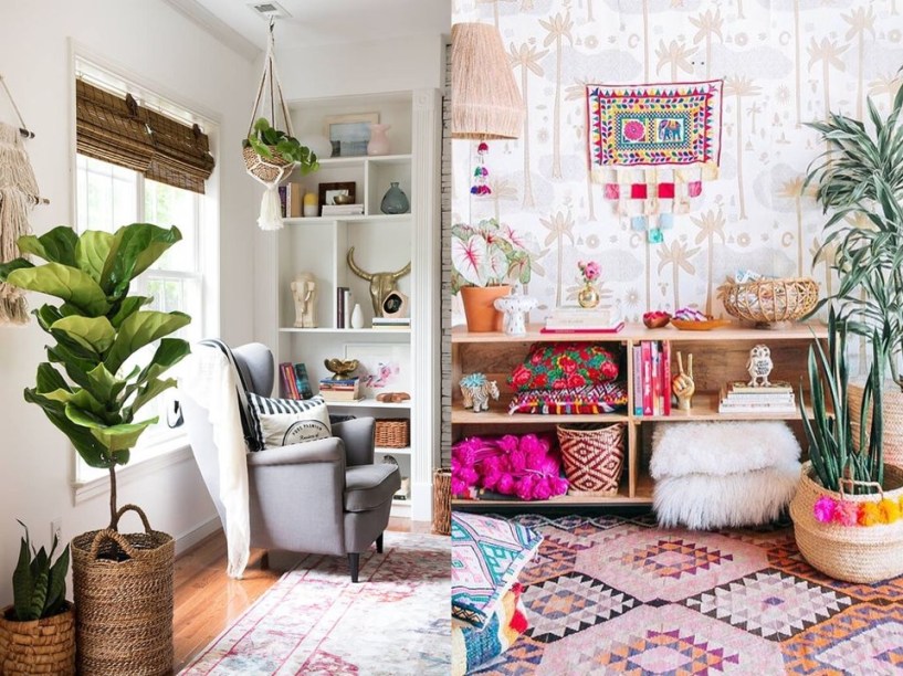 26 ideias para decorar a casa com cestos