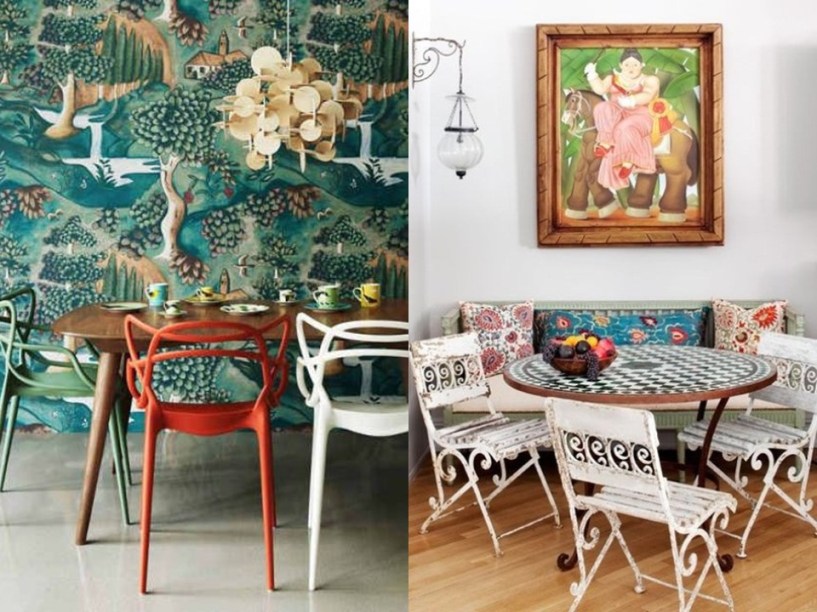 42 salas de jantar em estilo boho para se inspirar