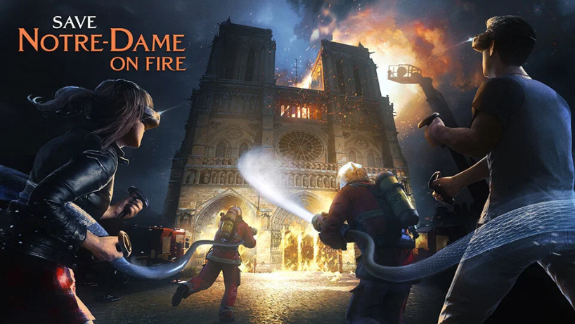 Jogo de videogame revive incêndio da catedral de Notre Dame