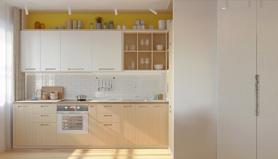 Cozinha de uma parede: conheça o modelo e veja inspirações