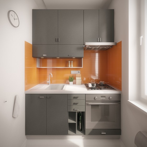 Cozinha de uma parede: conheça o modelo e veja inspirações