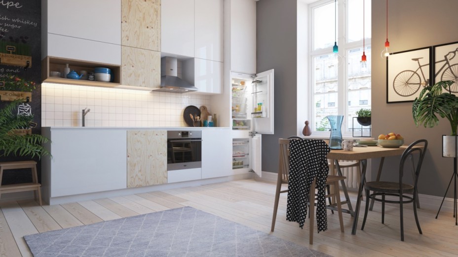 Cozinha de uma parede: conheça o modelo e veja inspirações