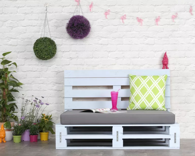 14 projetos DIY para o jardim com paletes