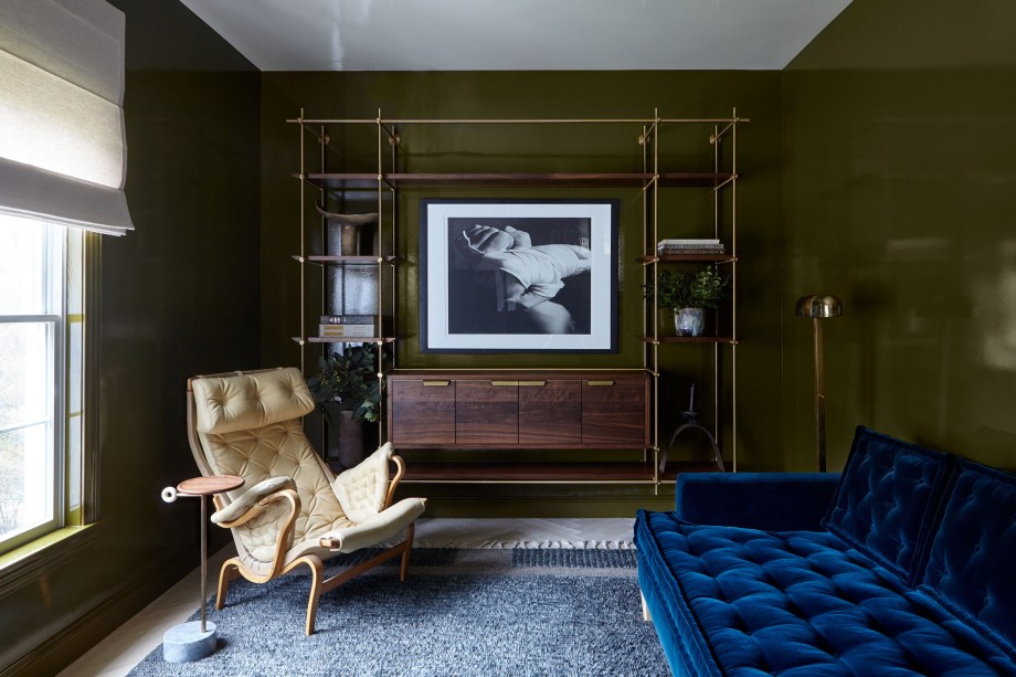 10 salas verdes elegantes que vão tirar seu fôlego