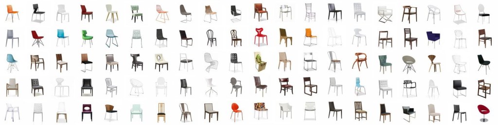 Cadeiras ao longo da história do design