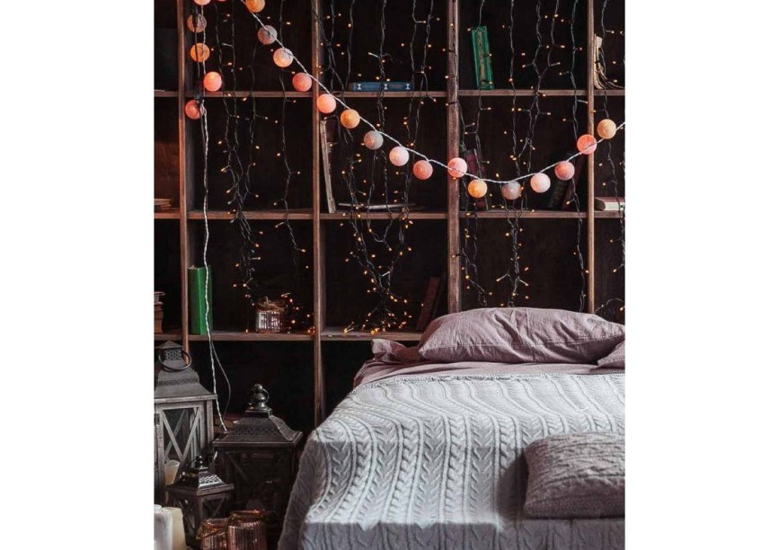 Luzinhas: 53 inspirações para decorar o quarto