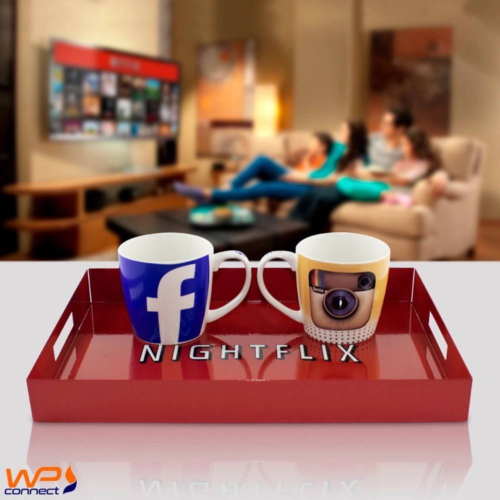 Bandeja para assistir filmes e séries