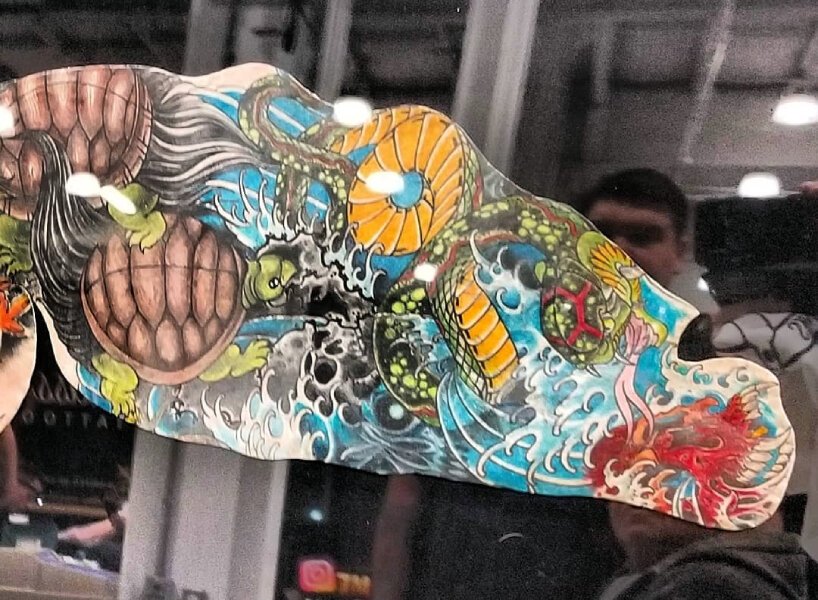 Tatuagens de pessoas mortas viram obras de arte