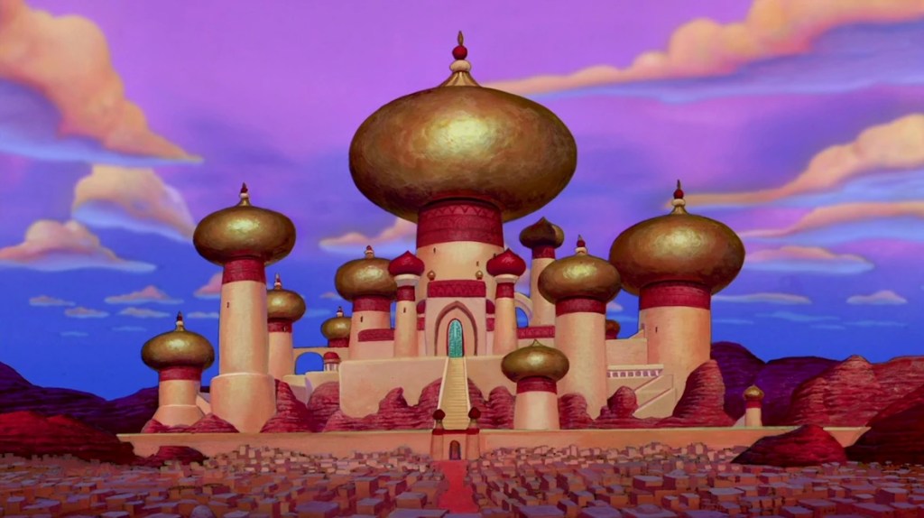 Castelo do filme Aladdin