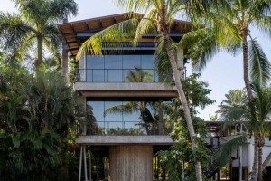 Arquitetura resistenta às mudanças climáticas: confira esta casa em Miami