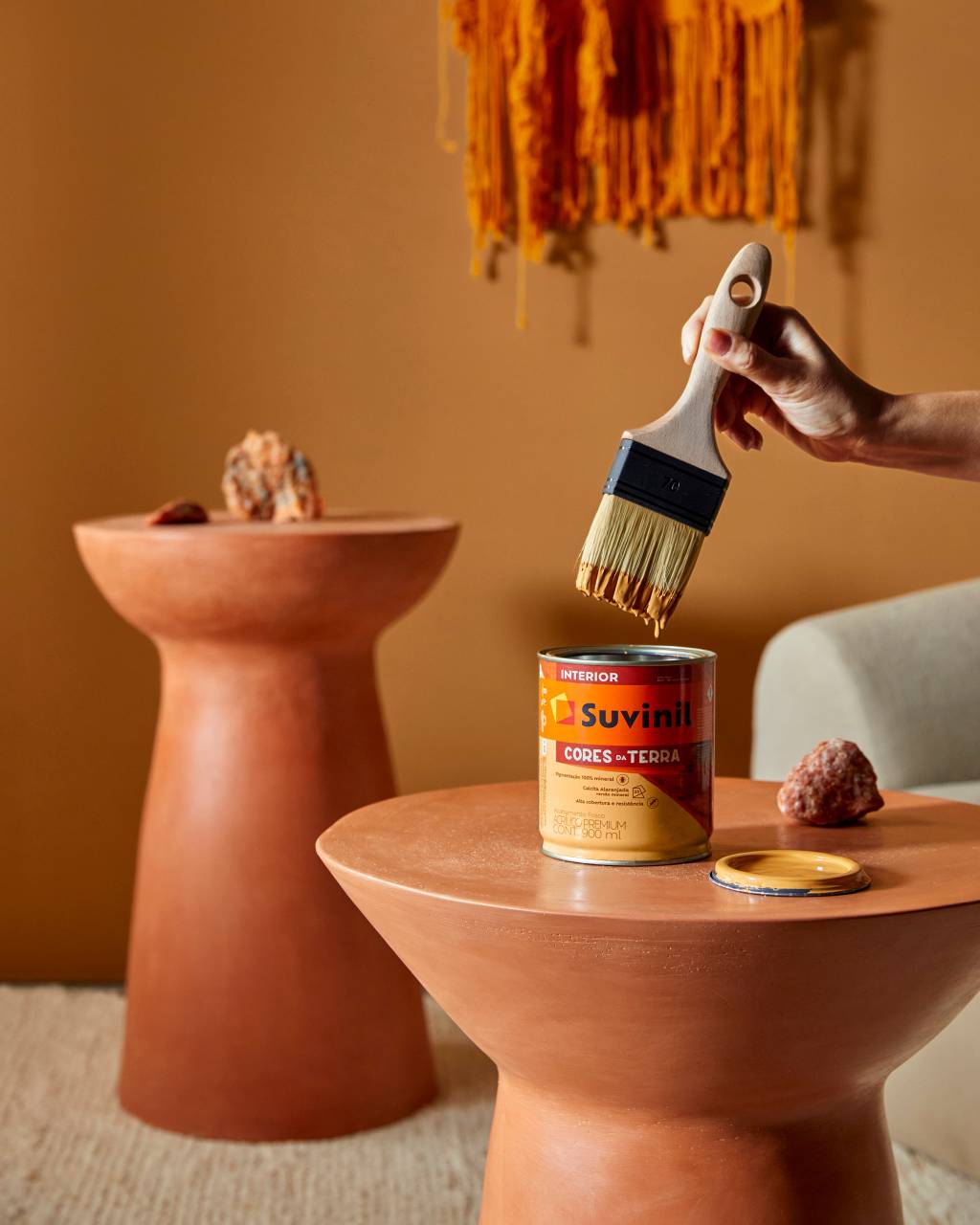 Calcita Alaranjada: descubra a cor de 2023 da Suvinil e suas paletas