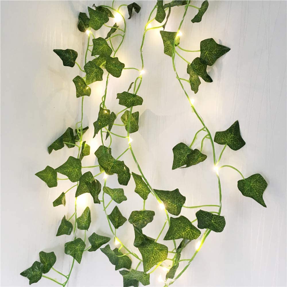 Luzes de LED em forma de folha