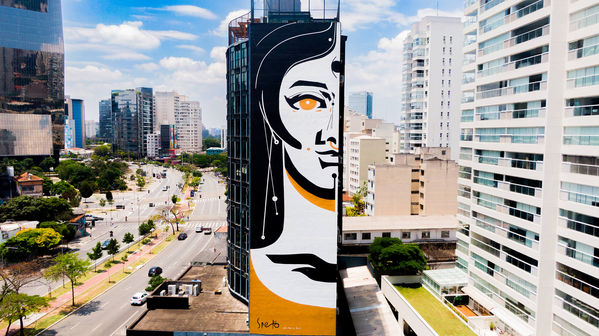 Festival de Arte Urbana cria 2200 m² de grafites nos prédios de São Paulo