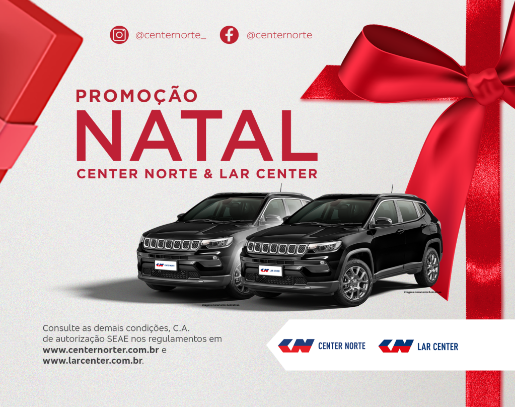 Lar Center e Center Norte, juntos, na Promoção de Natal Lar Center e Center Norte, juntos, na Promoção de Natal