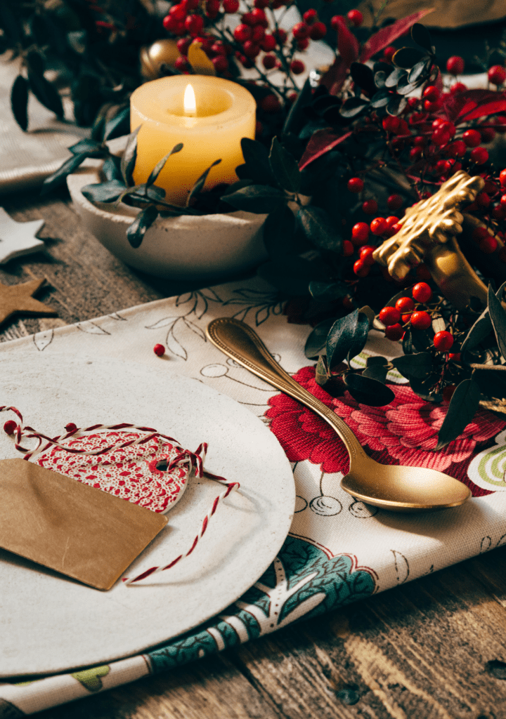 Natal; decoração de natal; mesa de natal