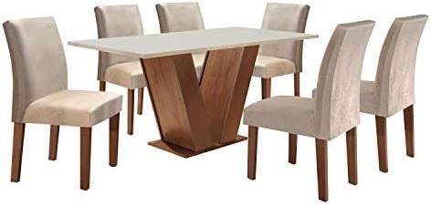 mesa 2 mesa de jantar; mesa seis pessoas; conjunto de jantar