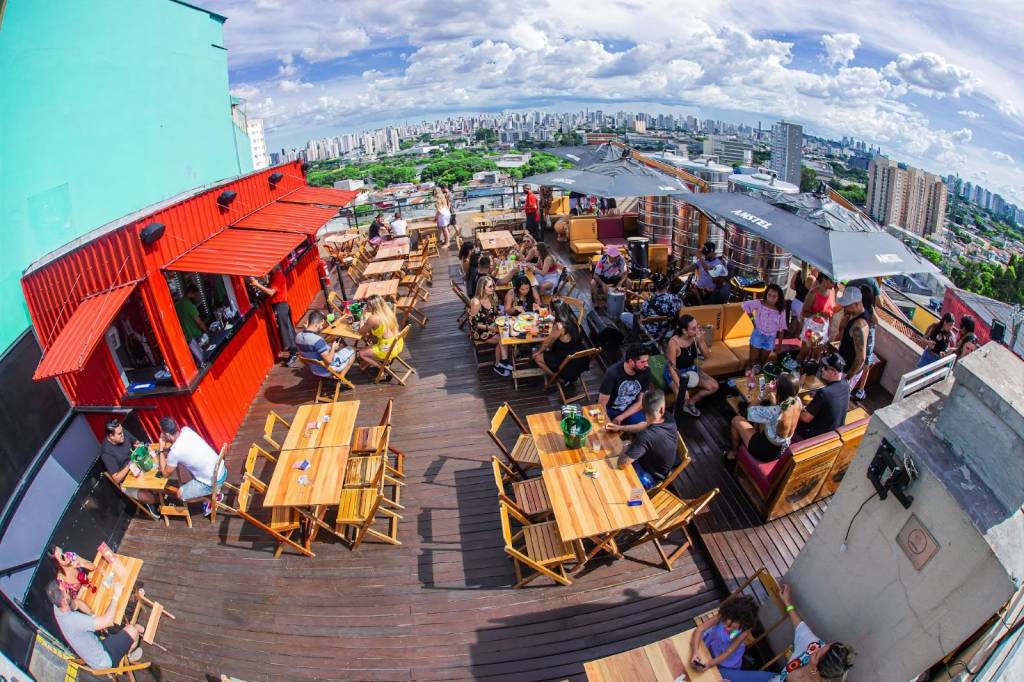 Bar rooftop; são paulo