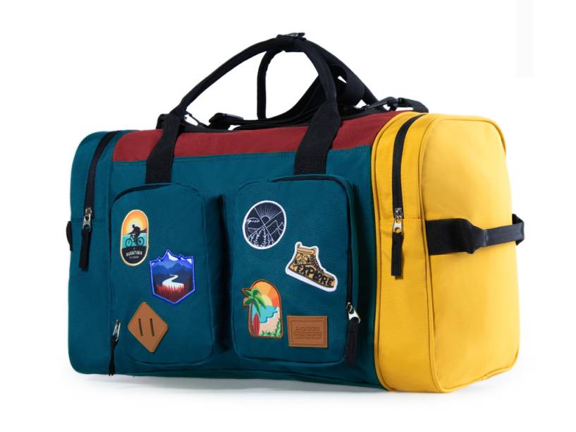 Bolsa De Viagem Oficial BBB 23 Média Azul, da Bagaggio (R$ 399,90).