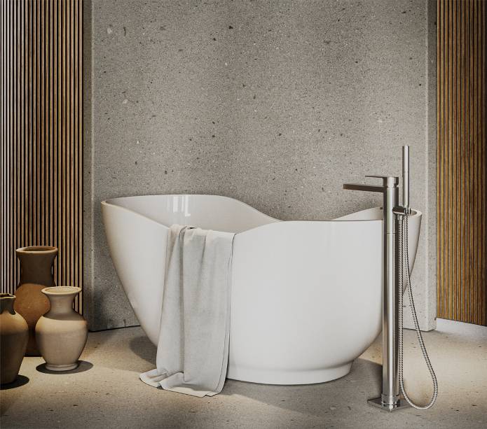 Parallel Combinando formas circulares com design quadrado, a versatilidade equilibrada da coleção Parallel permite que ela se misture e se destaque independente da decoração ao seu redor. Parallel Combinando formas circulares com design quadrado, a versatilidade equilibrada da coleção Parallel permite que ela se misture e se destaque independente da decoração ao seu redor.