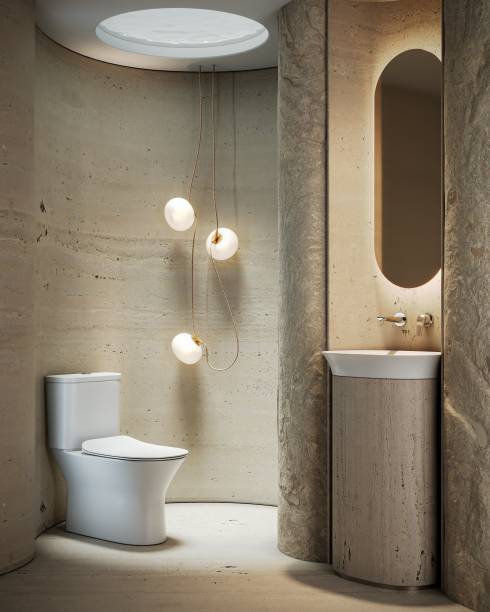 Coleção Vive: a coleção apresenta linhas graciosas, imitando a fluidez e o movimento da água para criar uma estética escultural no banheiro. A coleção produzida no Brasil para o mercado local, conta com um vaso sanitário de duas peças, uma cuba retangular e uma cuba oval que também chega com design delicado e é a nova linha da Kohler que participará do  The BestShow durante a REVESTIR 2023. Coleção Vive: a coleção apresenta linhas graciosas, imitando a fluidez e o movimento da água para criar uma estética escultural no banheiro. A coleção produzida no Brasil para o mercado local, conta com um vaso sanitário de duas peças, uma cuba retangular e uma cuba oval que também chega com design delicado e é a nova linha da Kohler que participará do  The BestShow durante a REVESTIR 2023.