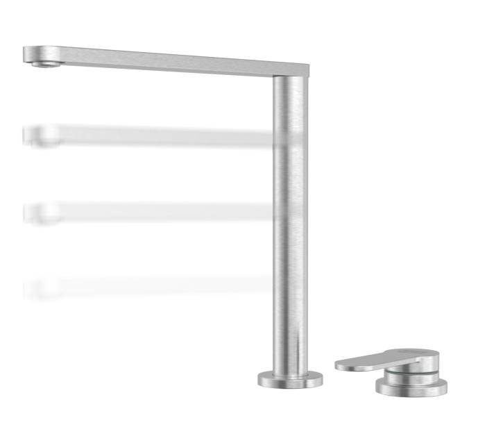 Misturador Hidden: a peça acompanha o kit da Cuba Quadrum Deep 5, pode ser recolhido para ficar oculto dentro da cuba enquanto não estiver em uso. Ideal para projetos minimalistas, o misturador desaparece por completo por conta das tábuas de vidro que escondem totalmente o interior da cuba. O produto é o único nesse estilo que pode ser comprado de forma individual no mercado brasileiro. Misturador Hidden: a peça acompanha o kit da Cuba Quadrum Deep 5, pode ser recolhido para ficar oculto dentro da cuba enquanto não estiver em uso. Ideal para projetos minimalistas, o misturador desaparece por completo por conta das tábuas de vidro que escondem totalmente o interior da cuba. O produto é o único nesse estilo que pode ser comprado de forma individual no mercado brasileiro.