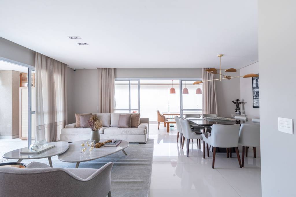 Apartamento de 240 m² para família com gêmeos fica pronto em dois meses