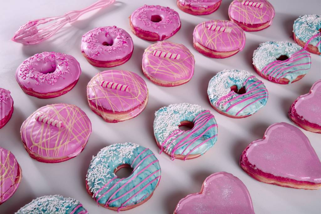 Donuts coloridos da Good Cop Donuts