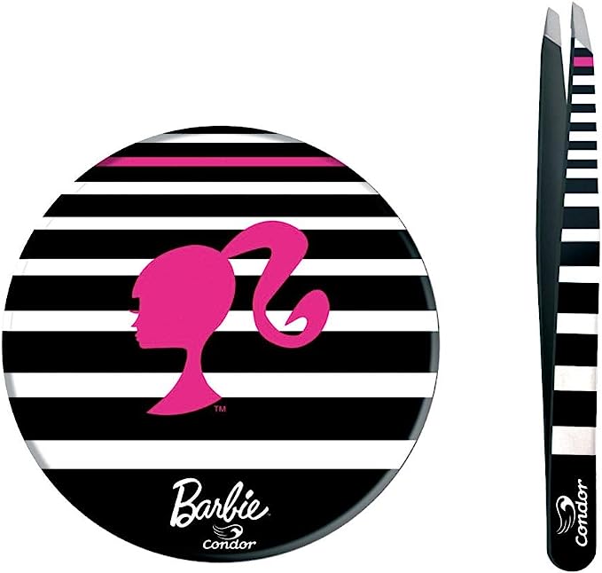 Espelho e pinças da barbie